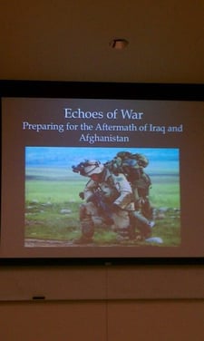 Echoes of War presentation photo title page 2014 Echoes of War presentation photo title page 2014