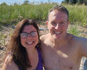 Lonnie and me at Lake Superior in Superior, WI in August 2024-full (Medium)