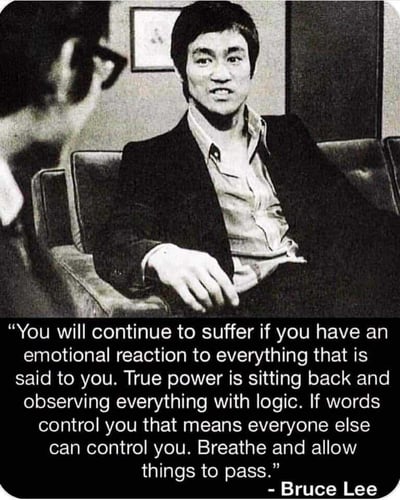 a quote by Bruce Lee that might help clients be more logical when handling their divorce and/or child custody case a quote by Bruce Lee that might help clients be more logical when handling their divorce and/or child custody case